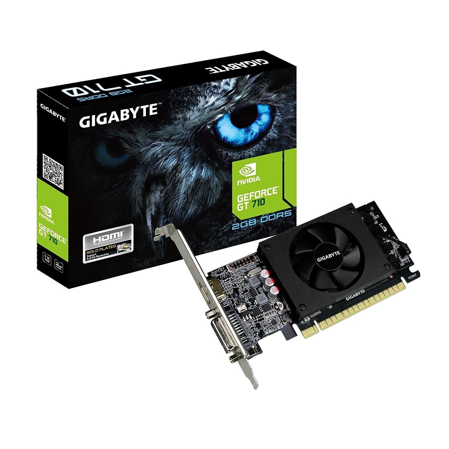 Gigabyte GeForce GT 710 2GB Graphic Cards Support PCI Express 2.0 X8 Bus Interface. Graphic Cards GV-N710D5-2GL-GRAPHICS CARD-dealsplant