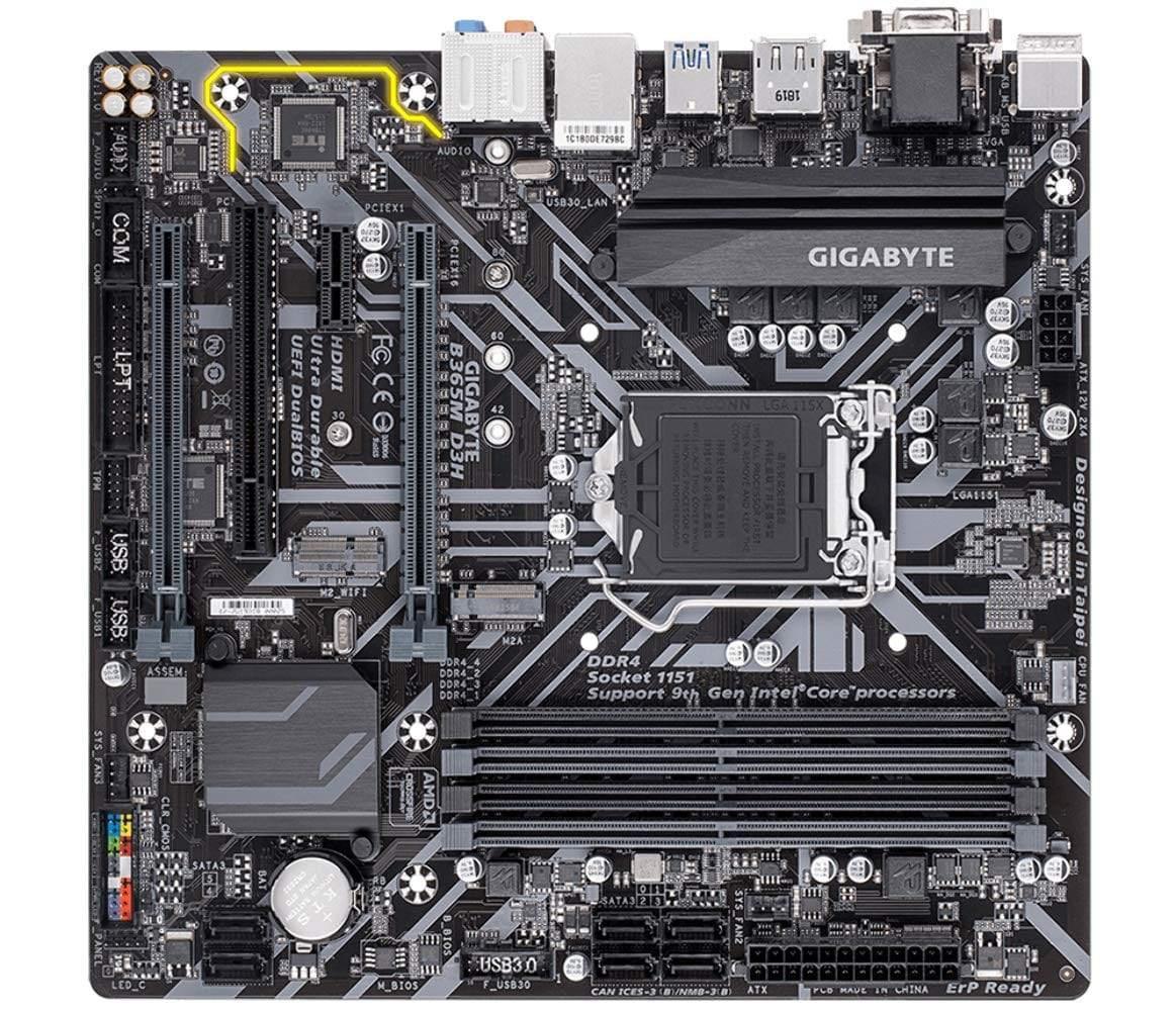 Gigabyte B365M D3H Ultra Durable Motherboard-Mother Boards-dealsplant
