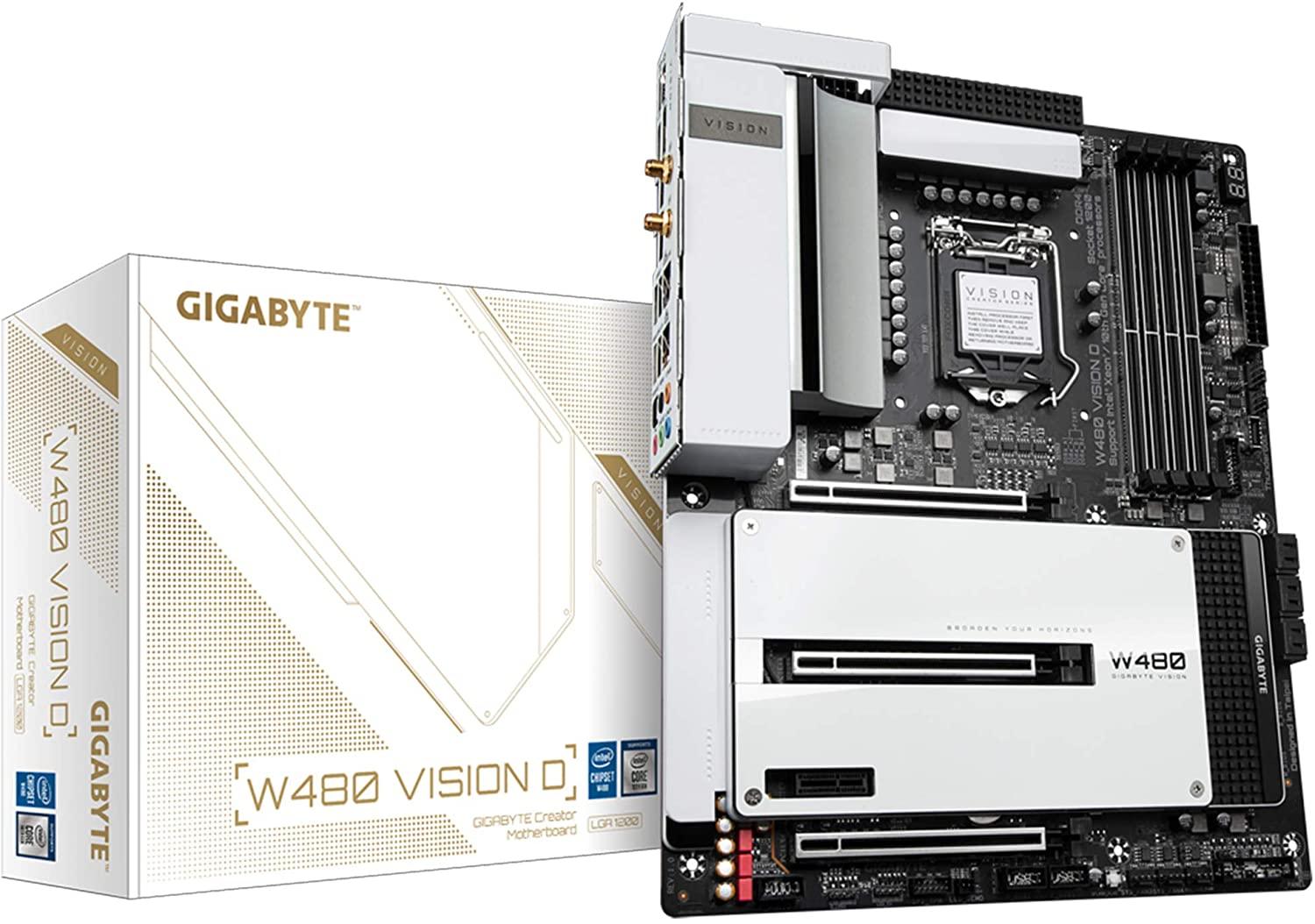 Gigabyte W480 Vision D Motherboard-Mother Boards-dealsplant