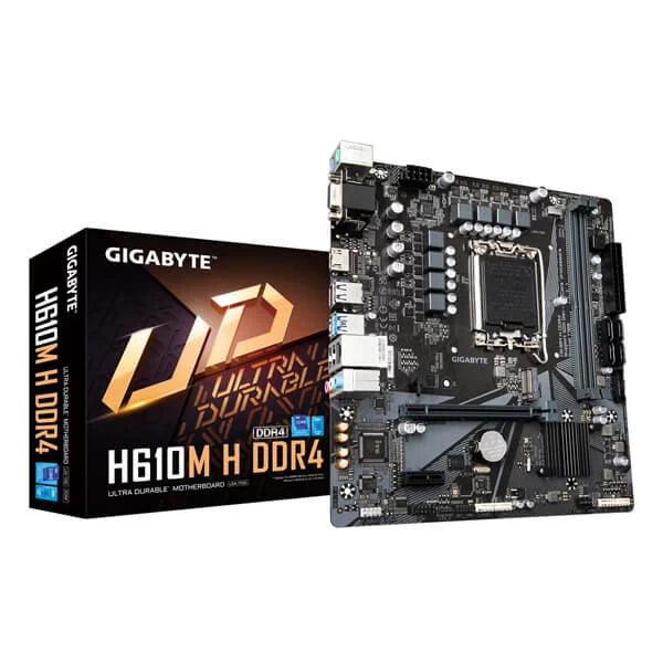 Gigabyte H610M H DDR4 Motherboard Supports 12th Gen Intel® Core™ Series Processors-Motherboard-dealsplant
