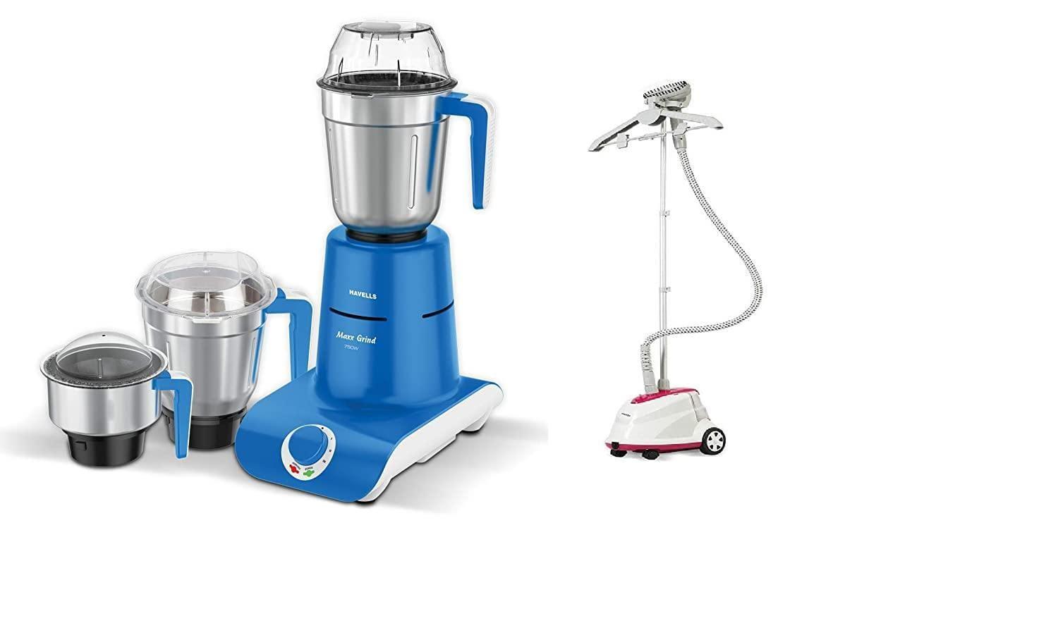 Havells Maxx Grind 750 Watt Mixer Grinder with Stainless Steel Jar