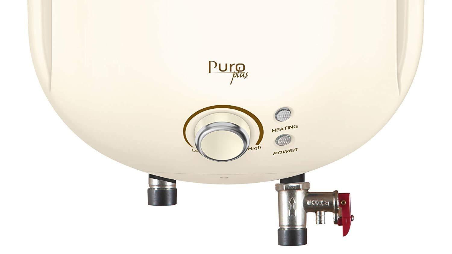 Havells Puro Turbo 15-Litre Storage Heater with Flexi Pipe, Safe Shock Plug (Ivory)-Home & Kitchen Appliances-dealsplant