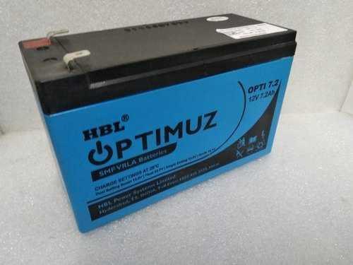 HBL OPTIMUZ SMF VRLA Solar Battery 12V 7AH UPS Rechargeable Battery - Premium Quality Product-Rechargeable Batteries-dealsplant