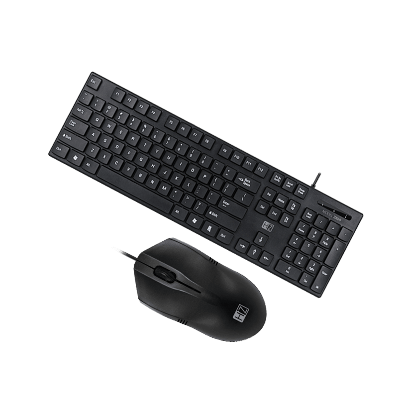 Heatz ZK09 Premium Quality Wired Keyboard with Mouse Combo-Wired Keyboard-dealsplant