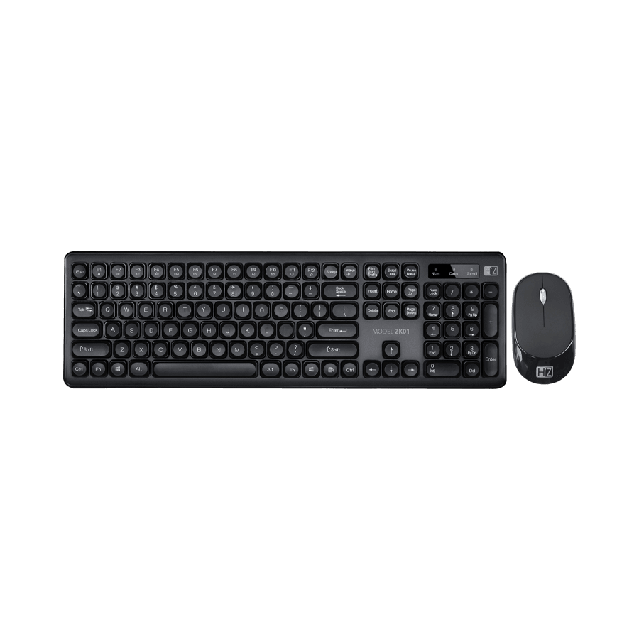 Heatz ZK01 Premium Quality Wireless Keyboard & Mouse Combo-Wireless Keyboard & Mouse Combo-dealsplant