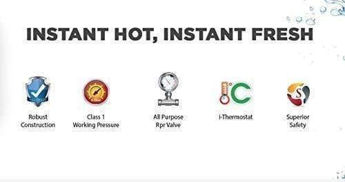 Hindware Atlantic Cyro Instant Water Heater 3 Litres | Instant Geyser-Home & Kitchen Appliances-dealsplant