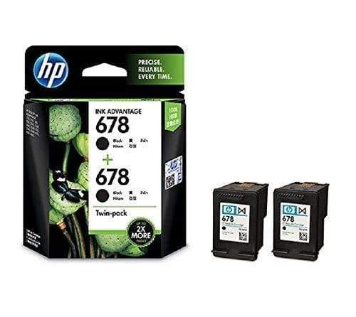 HP Original 678 Black Ink Cartridge Combo Pack-Laptops & Computer Peripherals-dealsplant