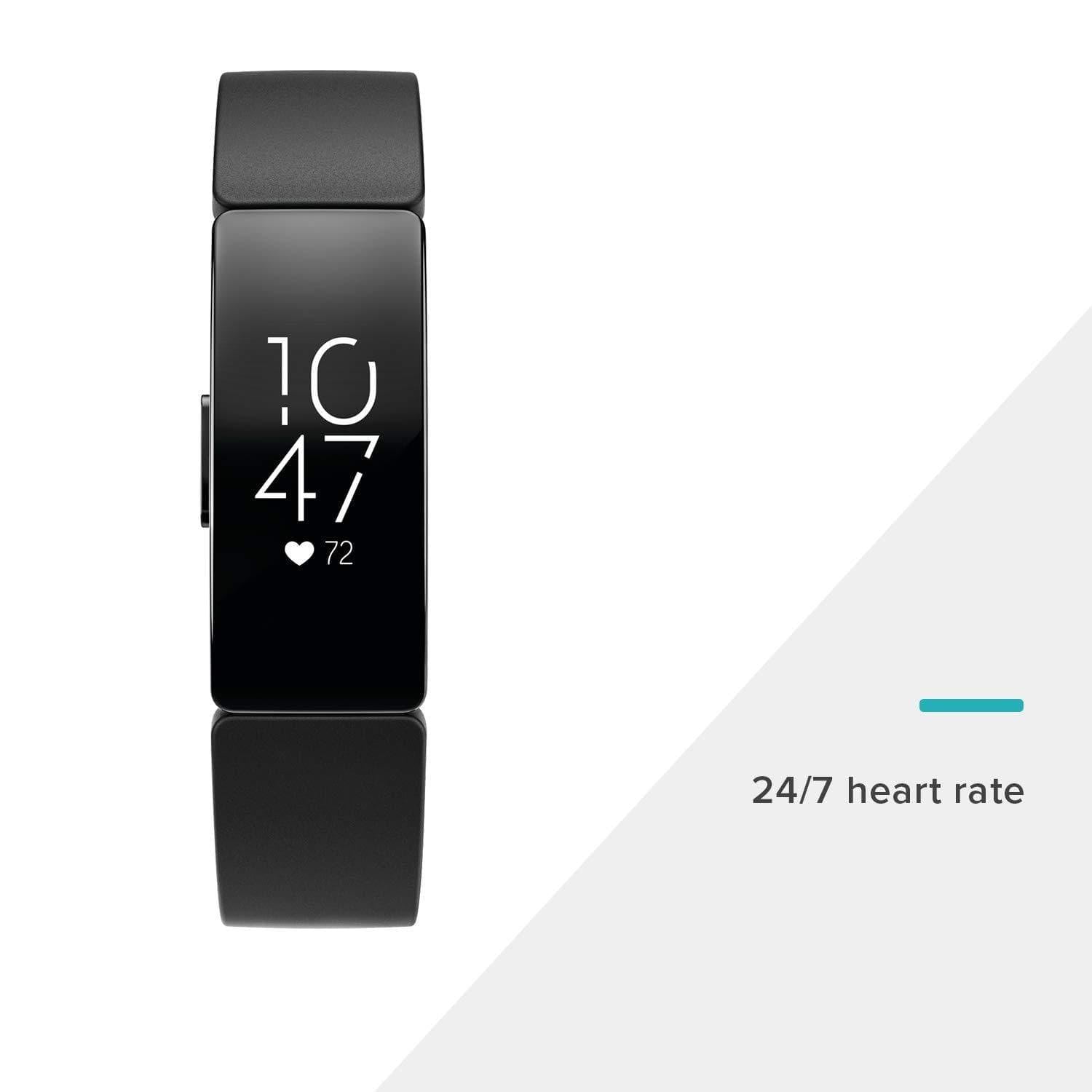 Fitbit Inspire HR Health and Fitness Tracker with Heart Rate-Fitness Tracker-dealsplant