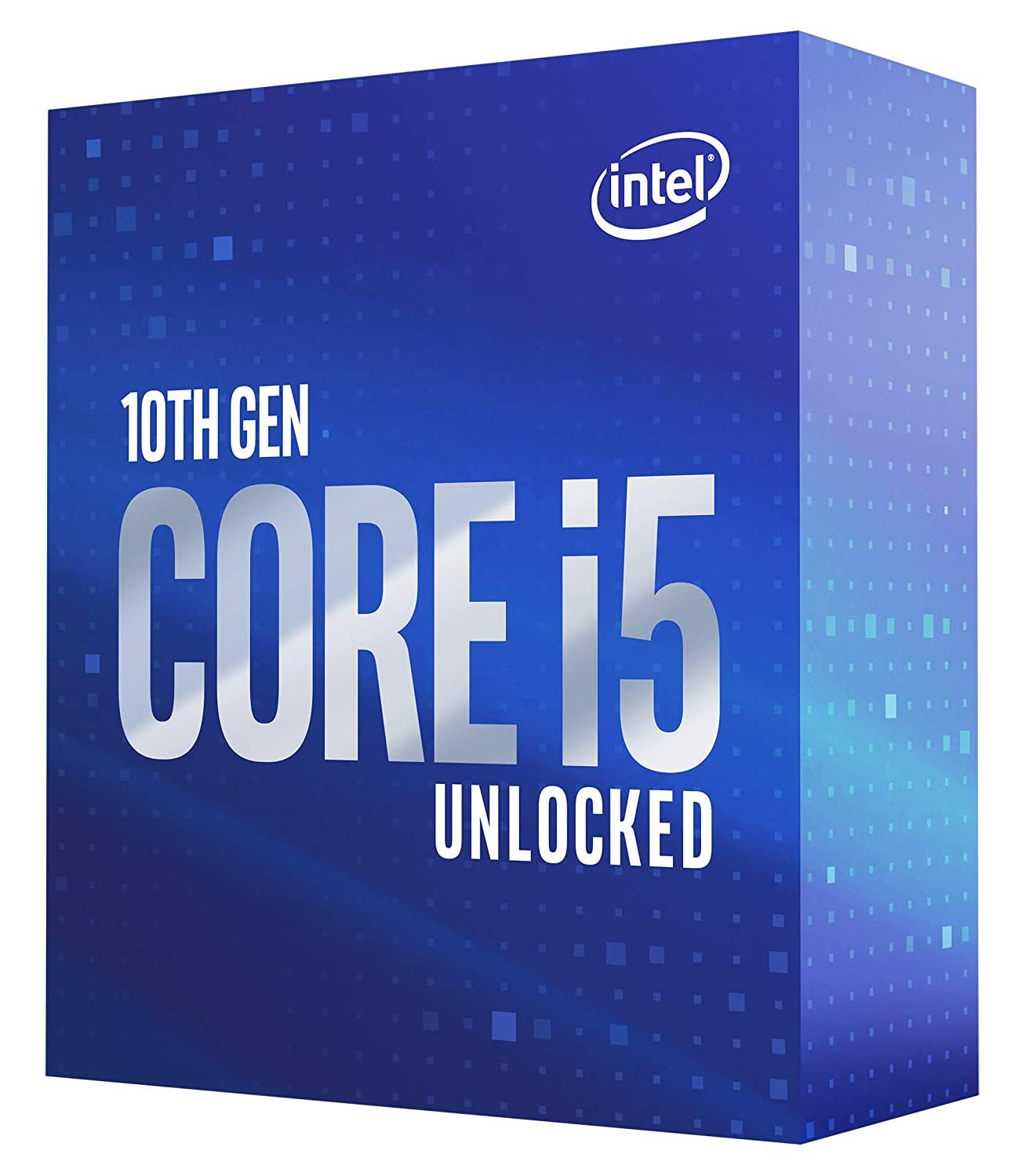Intel Core i5-10th Gen Processor (i5-10600K LGA 1200, 4.1 GHZ, 12 MB Cache)-Processor-dealsplant