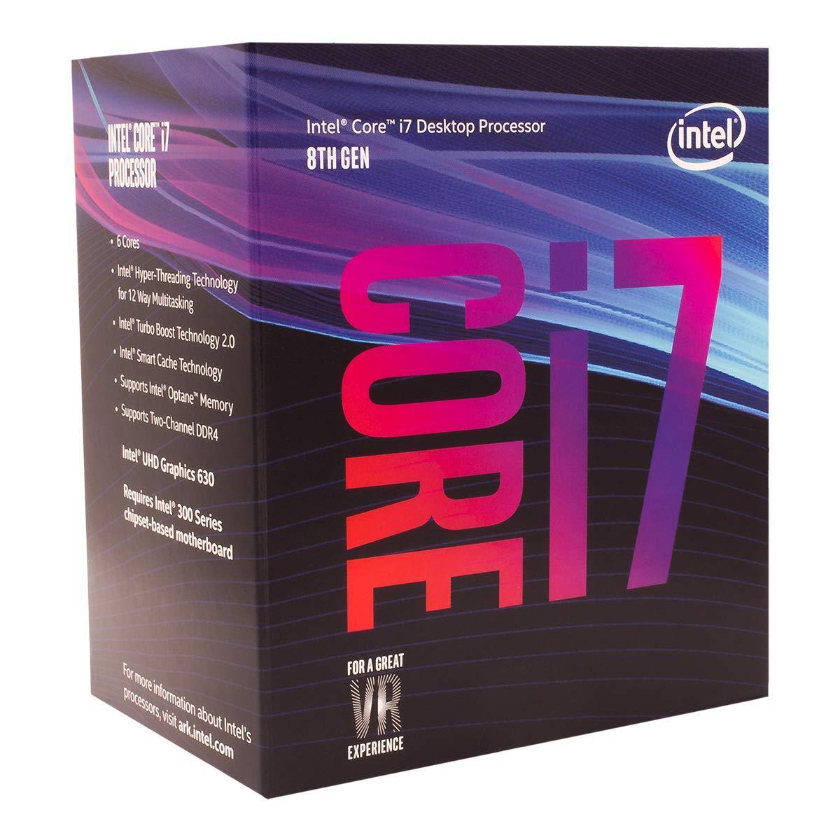 Ryzen 7 9700x Intel I9 Intel Core I7-8700K Desktop Processor 6