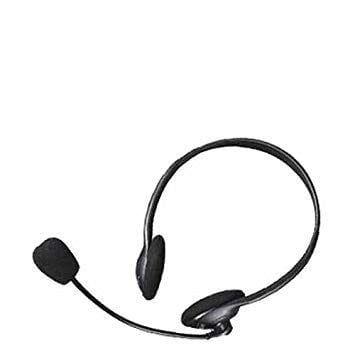 Intex Standard On-Ear Headphone with Mic (Black)-Headphones & Earphones-dealsplant