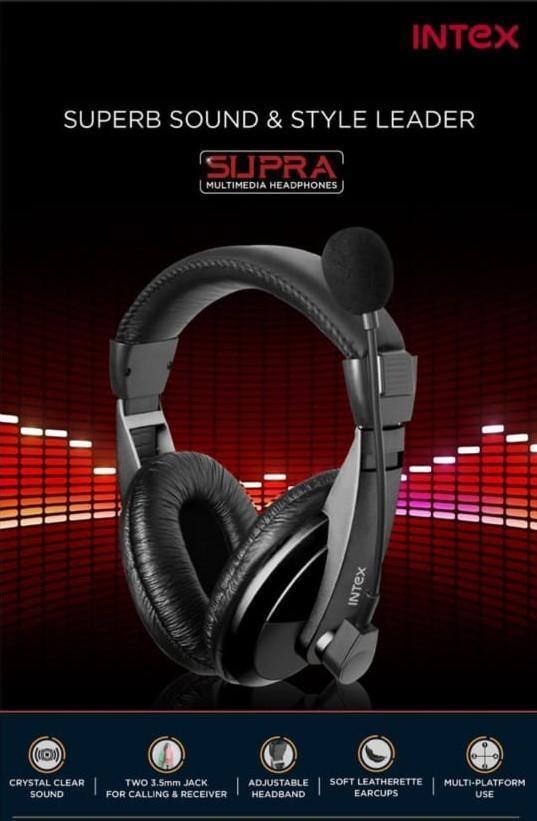 Bluetooth Headphones Intex Multimedia Headphone Price Intex Supra