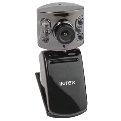 INTEX IT-306 PC Web camera Night Vision Gaming Mic 30 Mega Pixel LOWEST PRICE-Laptops & Computer Peripherals-dealsplant