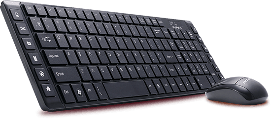 Intex Keyboard Combo Polo Duo Wireless with Mouse-Wireless Keyboard & Mouse Combo-dealsplant