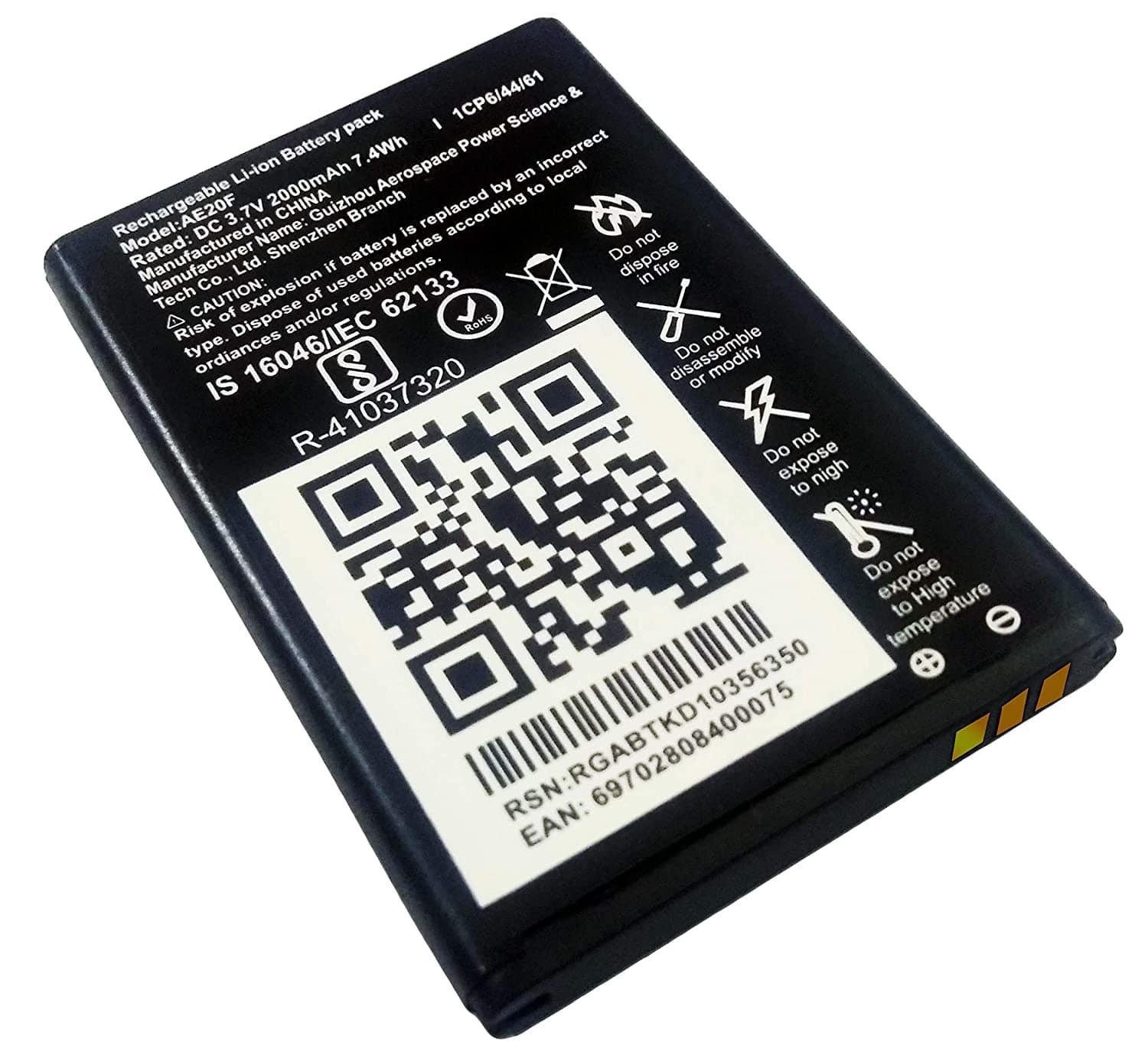 Jio Keypad Mobile Phone orginal Battery 2000mah-Battery-dealsplant