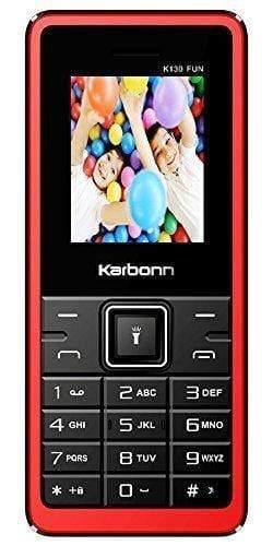 KARBONN K130 Fun (RED and Black)-Mobile Phones-dealsplant