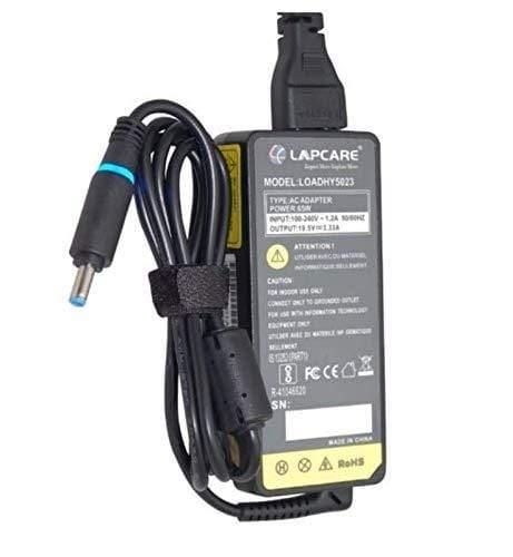 LAPCARE HP laptop Adapter -65W ,19.5V Charger Adapter Blue pin-Laptop Power Adapters-dealsplant