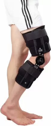 Dyna Limited Motion Knee Brace (ROM Brace)-Universal Knee Support (Black) 4 16 Ratings & 2 Reviews-HEALTH &PERSONAL CARE-dealsplant
