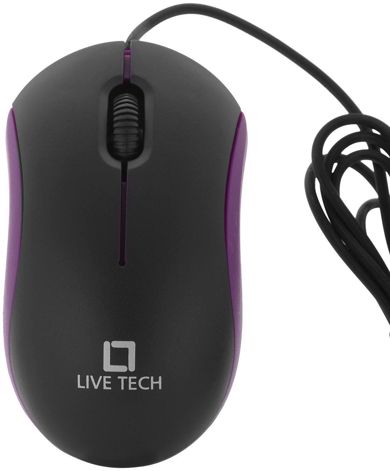 LiveTech MS-04 USB Wired Mouse-OPTICAL MOUSE-dealsplant