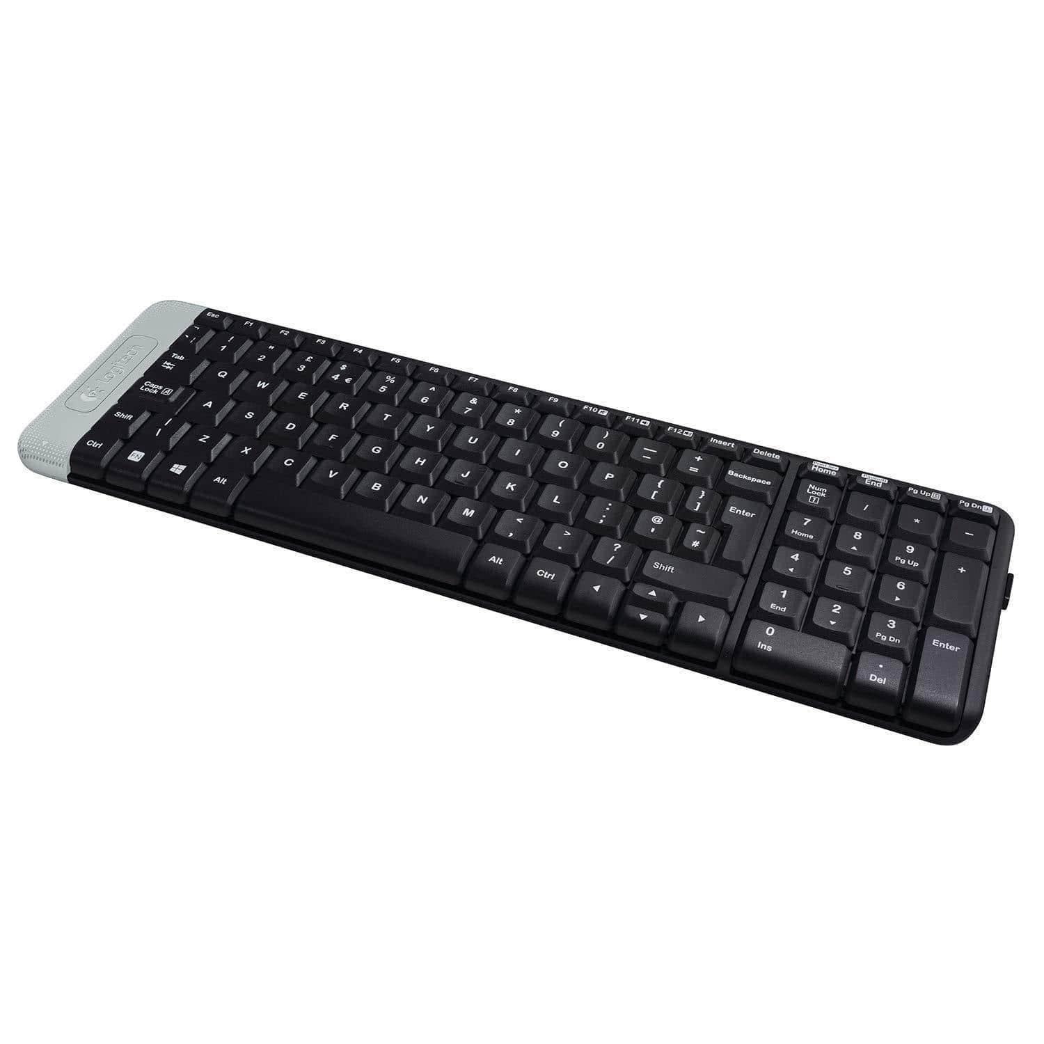 Logitech K230 Compact Wireless Keyboard for Windows- Black-Computers and Laptops-dealsplant
