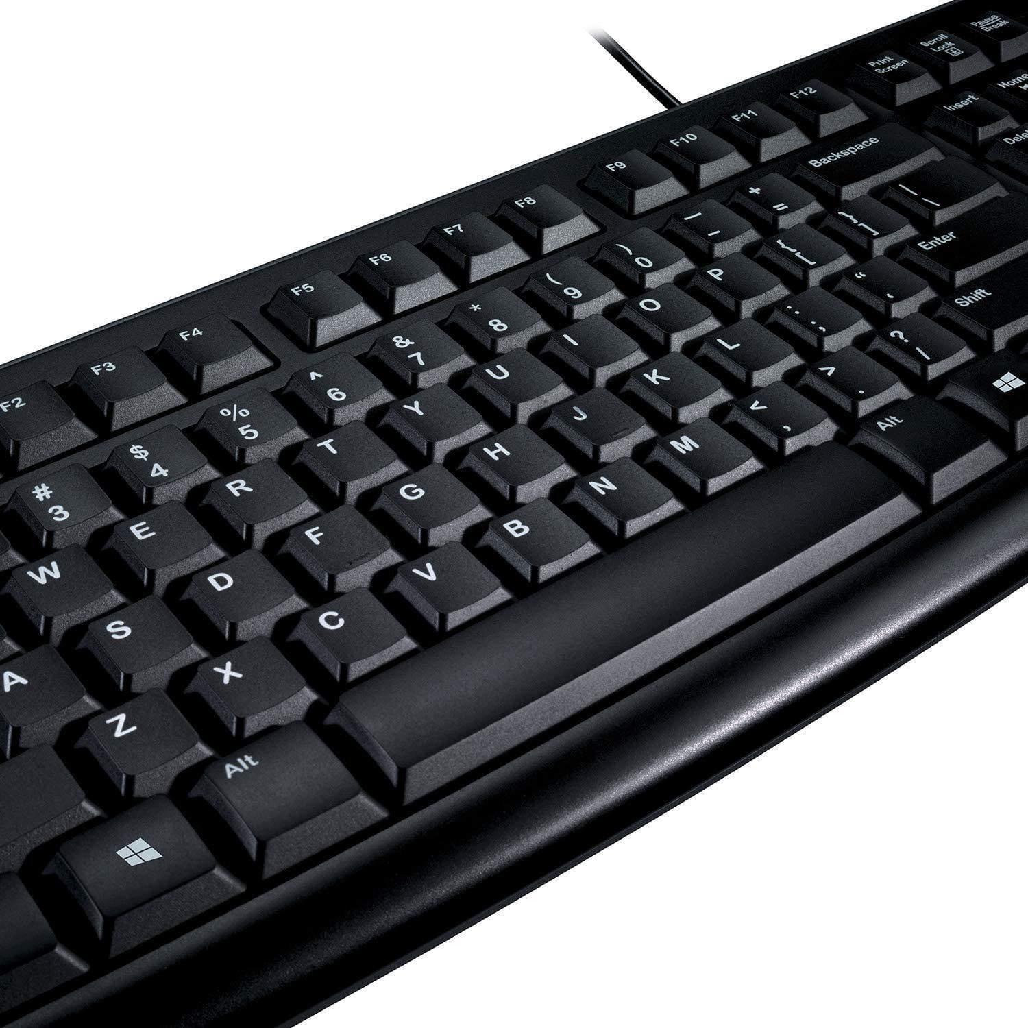 Logitech Usb Keyboard K120 Wired Plug-and-Play.-Computers and Laptops-dealsplant