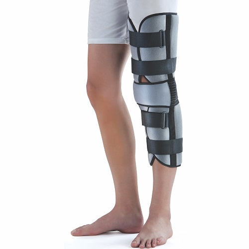 Dyna Innolife Knee Immobiliser Long-Grey-X-Large-HEALTH &PERSONAL CARE-dealsplant
