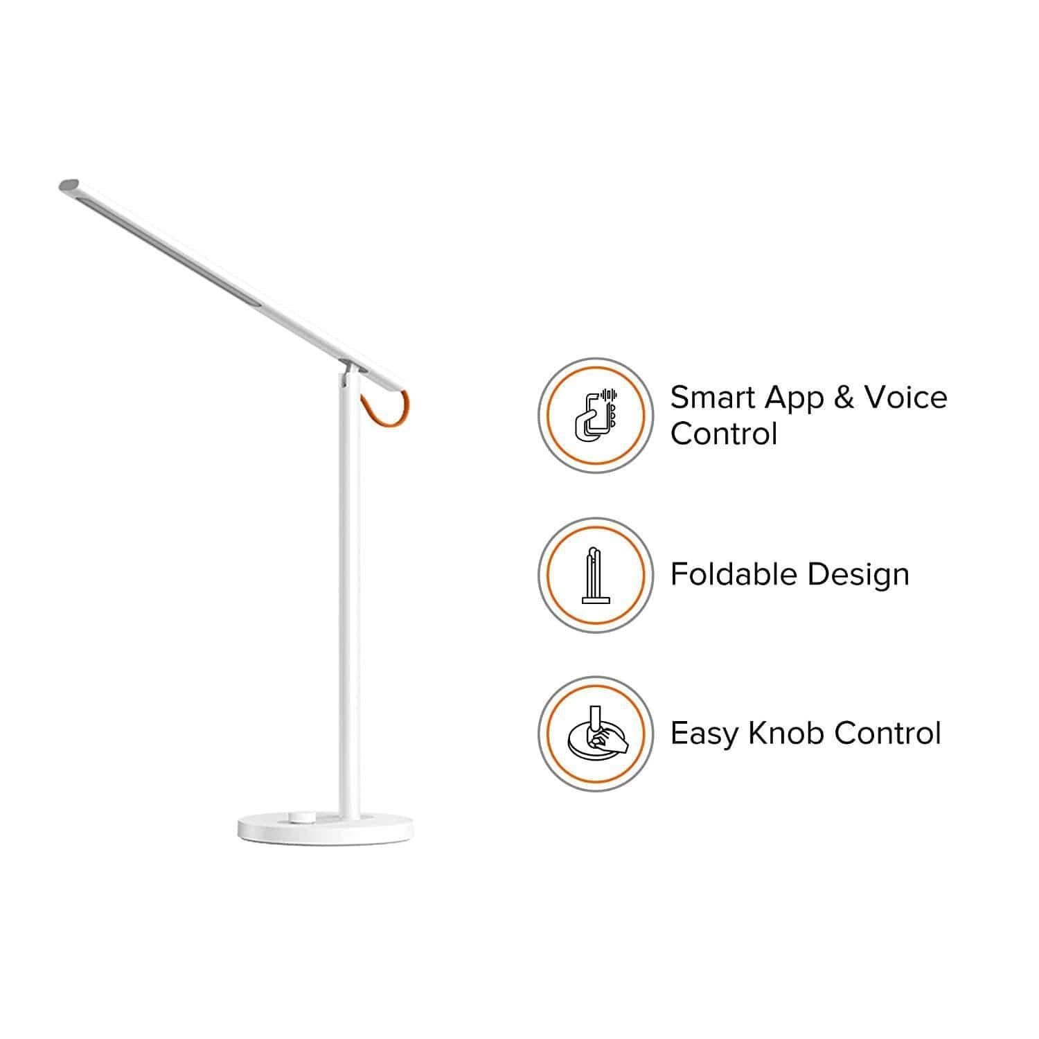 Mi Smart LED Desk Lamp 1S (10W, 520 Lumens, Wi-Fi-Enabled)-LED Lamp-dealsplant