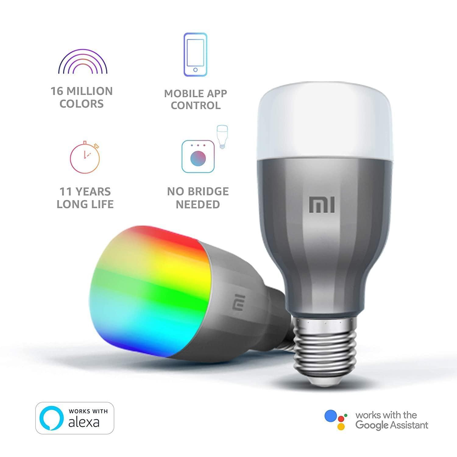 Mi LED Smart Bulb(White and Color)-LED Lights-dealsplant