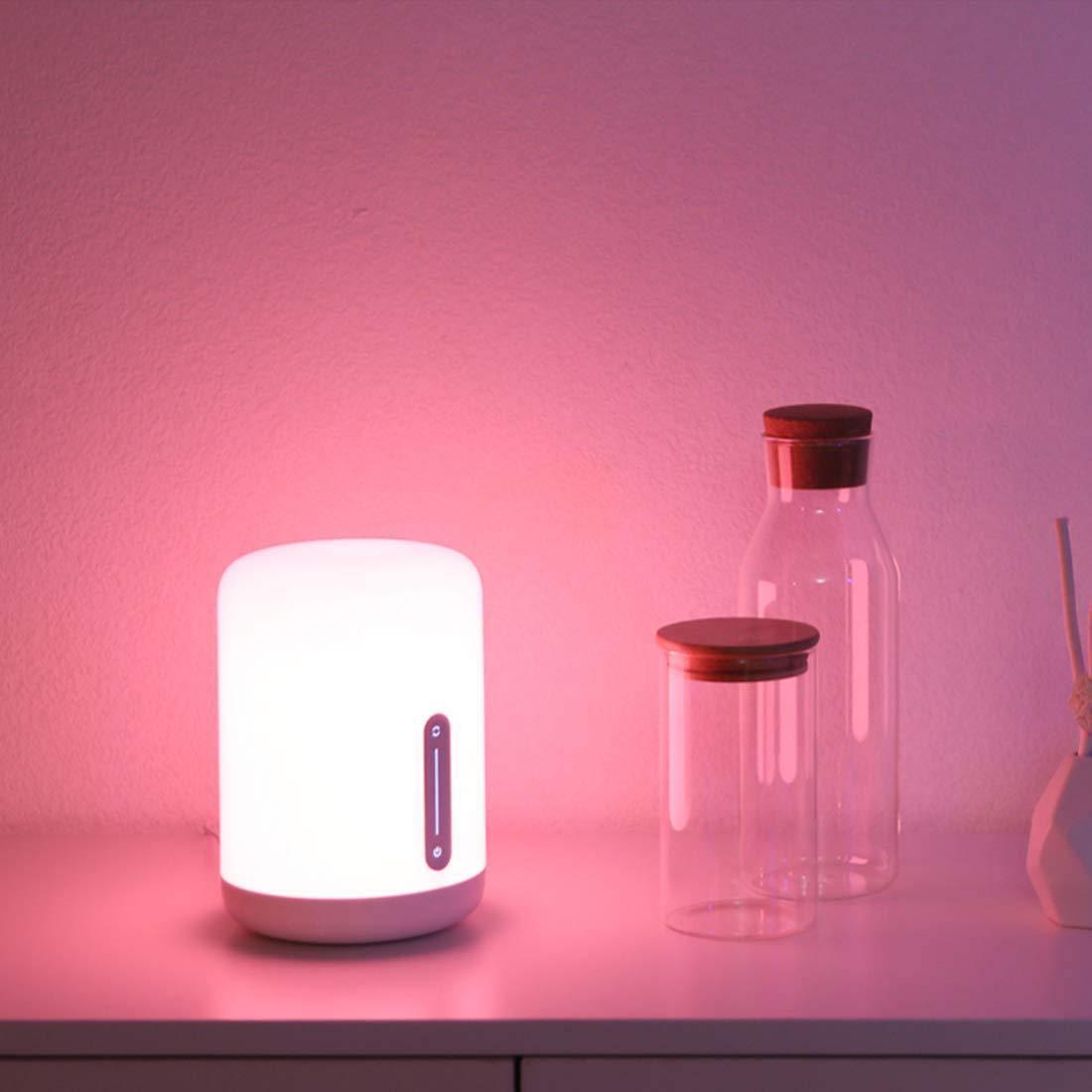 Mi Smart Bedside Lamp 2 (16 Million Colors, App-Enabled, Touch Panel)-LED Lights,-dealsplant