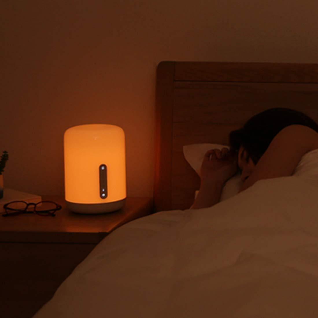 Mi Smart Bedside Lamp 2 (16 Million Colors, App-Enabled, Touch Panel)-LED Lights,-dealsplant