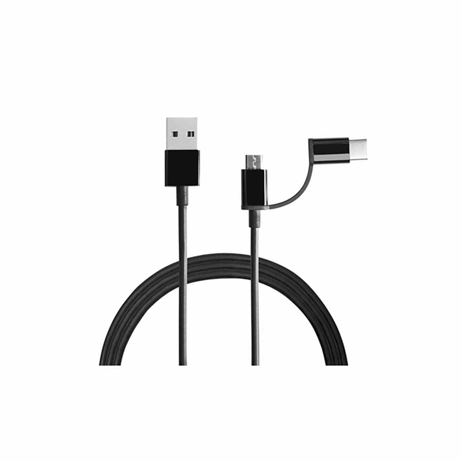 Mi 2-in-1 USB Cable (Micro USB to Type-C) 30cm-USB Charging Transfer cable-dealsplant