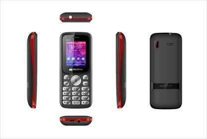 Micromax X421 (Black + Red)-mobile phones-dealsplant