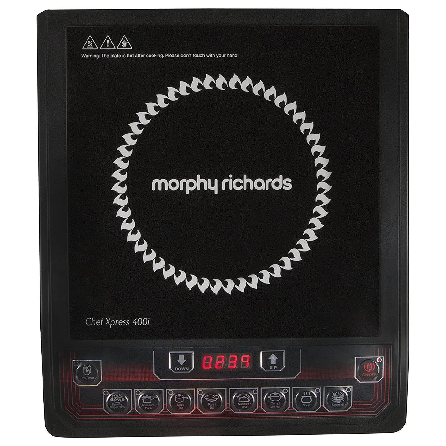 Morphy Richards Induction Cooker - Chef Xpress 400i,Black-Home & Kitchen Appliances-dealsplant