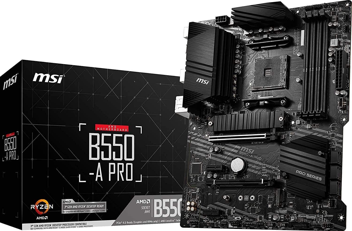 MSI B550-A PRO ProSeries Motherboard-Mother Boards-dealsplant