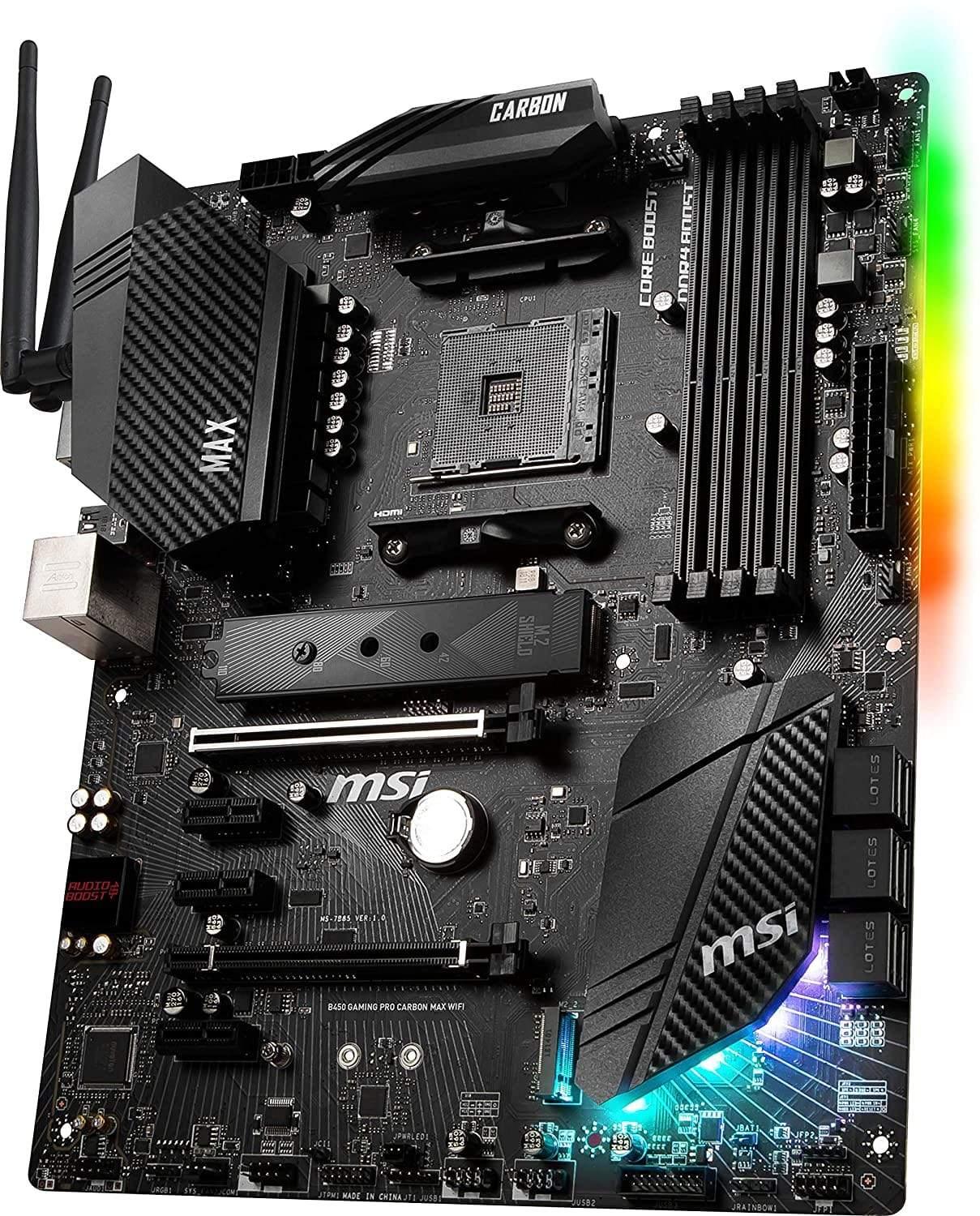 MSI B450 Gaming PRO Carbon MAX WiFi-Motherboard-dealsplant