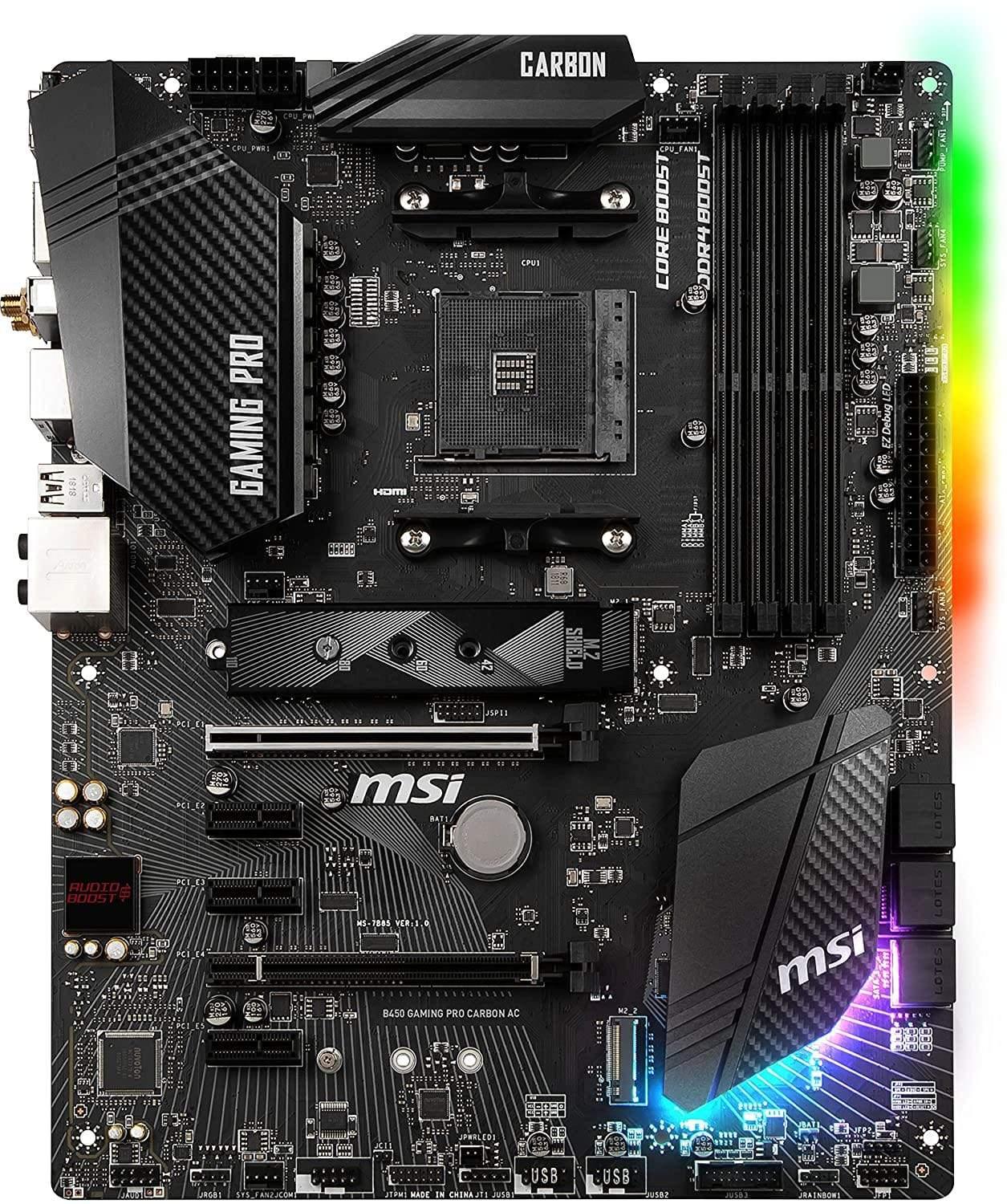 MSI B450 Gaming PRO Carbon MAX WiFi-Motherboard-dealsplant