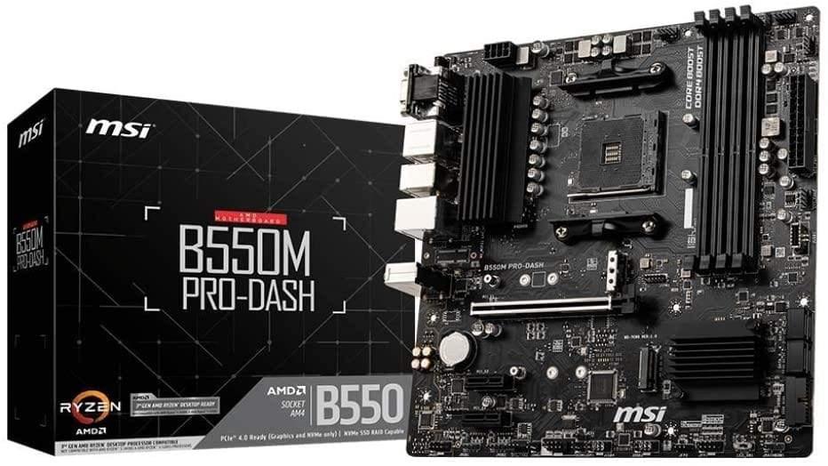 MSI B550M PRO-Dash Motherboard-Motherboard-dealsplant