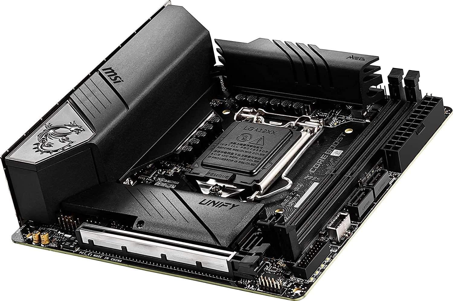 MSI MEG Z490I Unify Gaming Motherboard-Motherboard-dealsplant