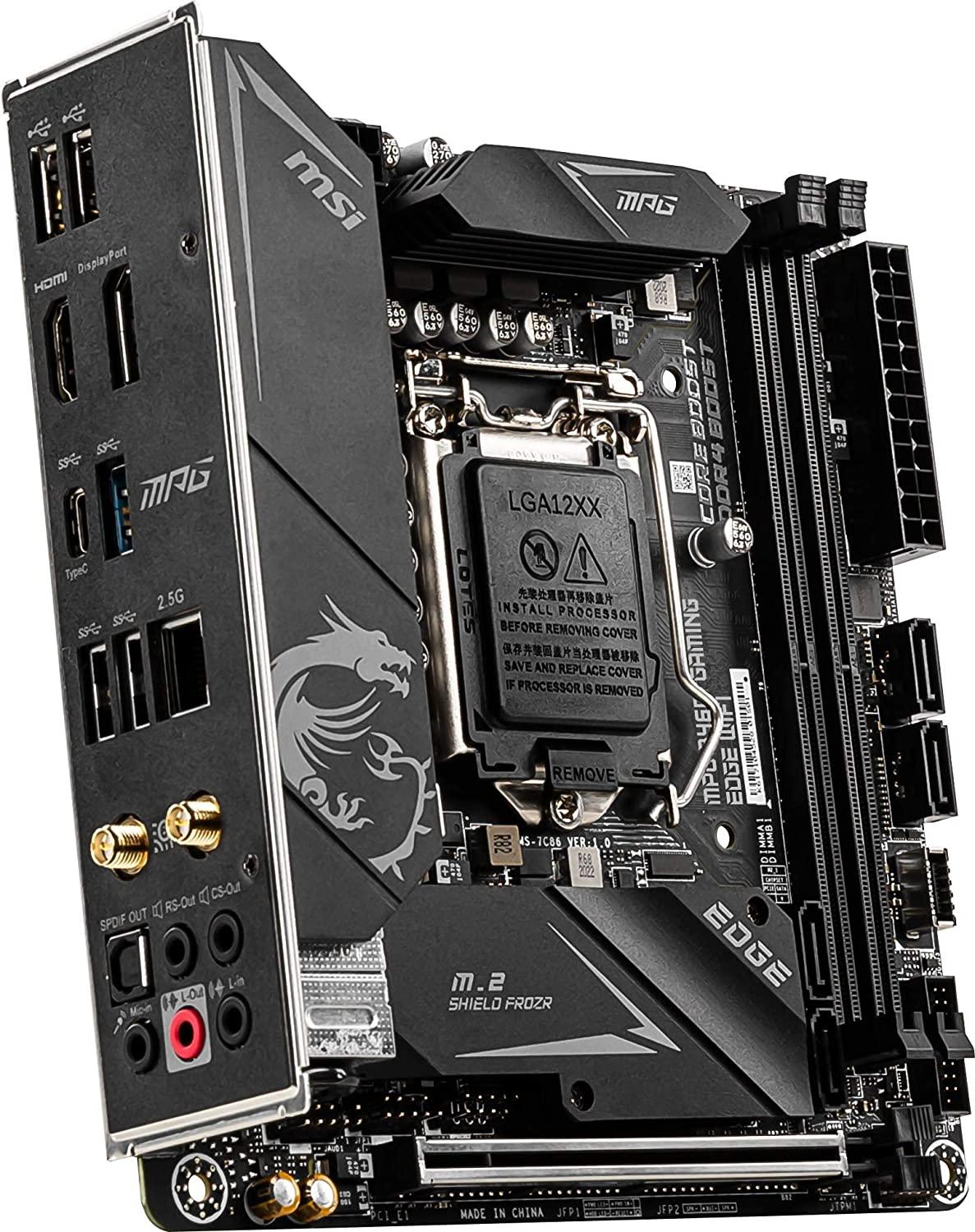 MSI MPG B460I Gaming Edge WiFi Gaming Motherboard