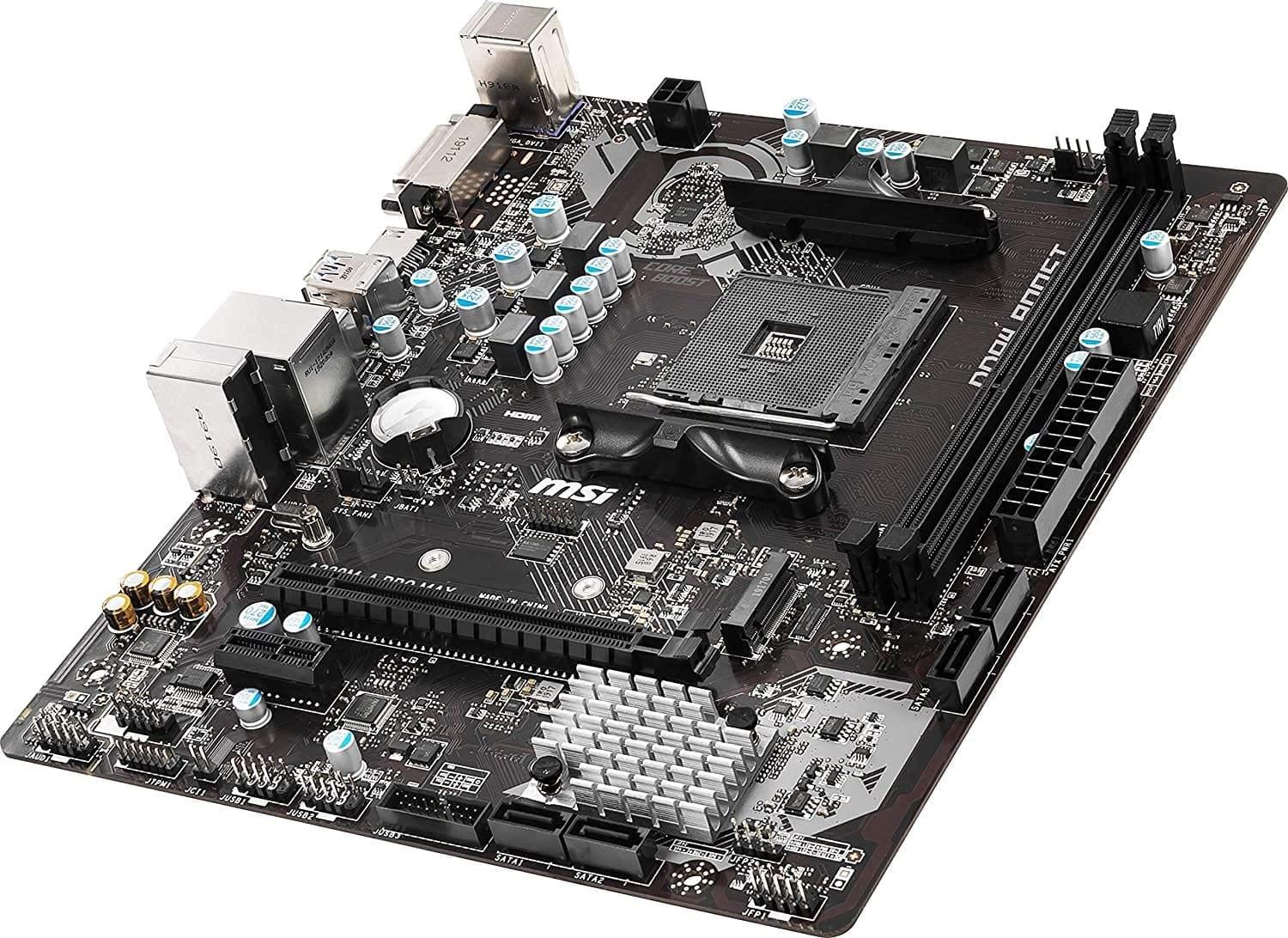 MSI ProSeries AMD A320 1st, 2nd, 3rd Gen ATX Motherboard-Motherboard-dealsplant