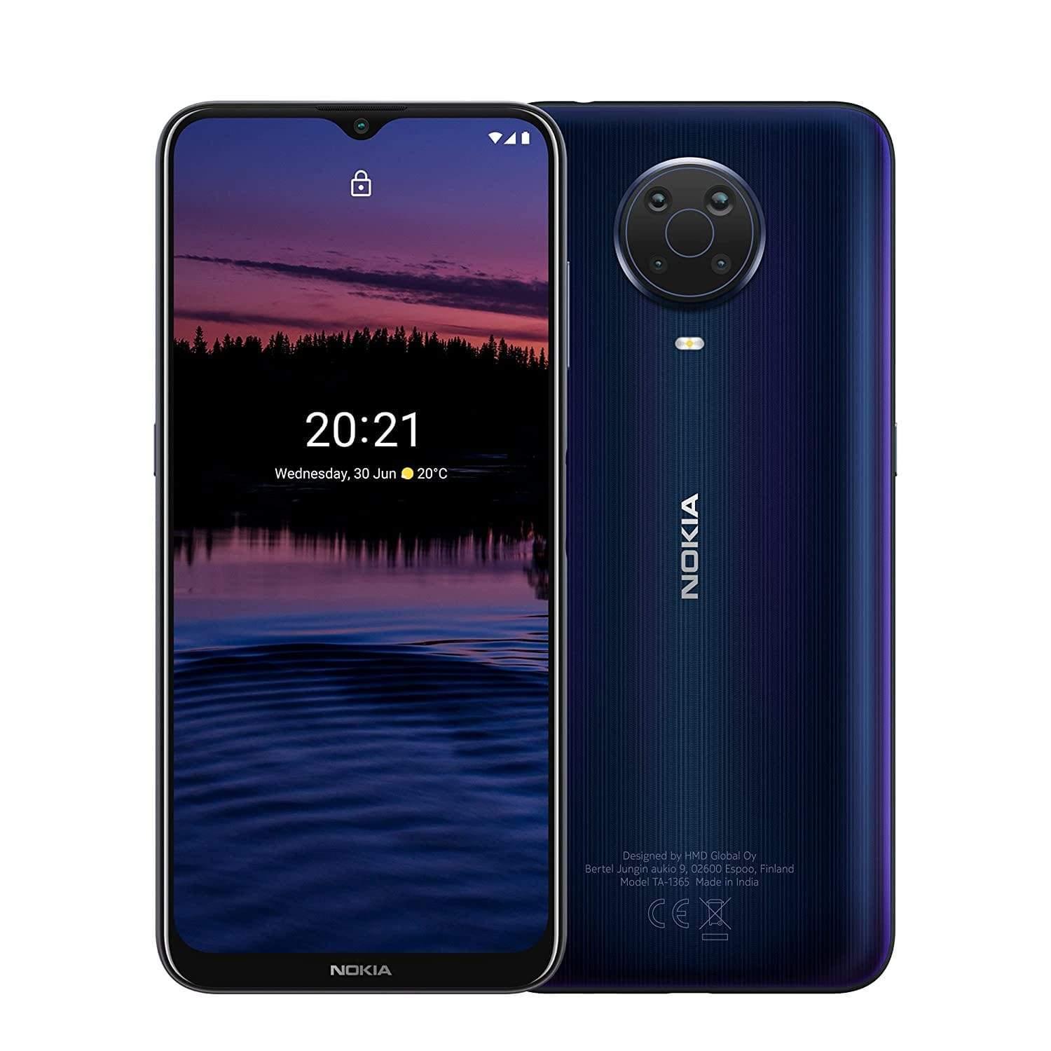 Nokia G20 Smartphone, Dual SIM 4G, 4GB RAM/64GB Storage-Mobile Phones-dealsplant