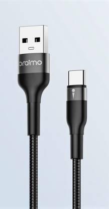 ORAIMO OCD-C71 1 m USB Type C Cable (Compatible with Mobiles, Tablets, Black, One Cable) 1 m USB Type C Cable (Compatible with Mobiles, Tablets, Black, One Cable)-Charging Cable-dealsplant