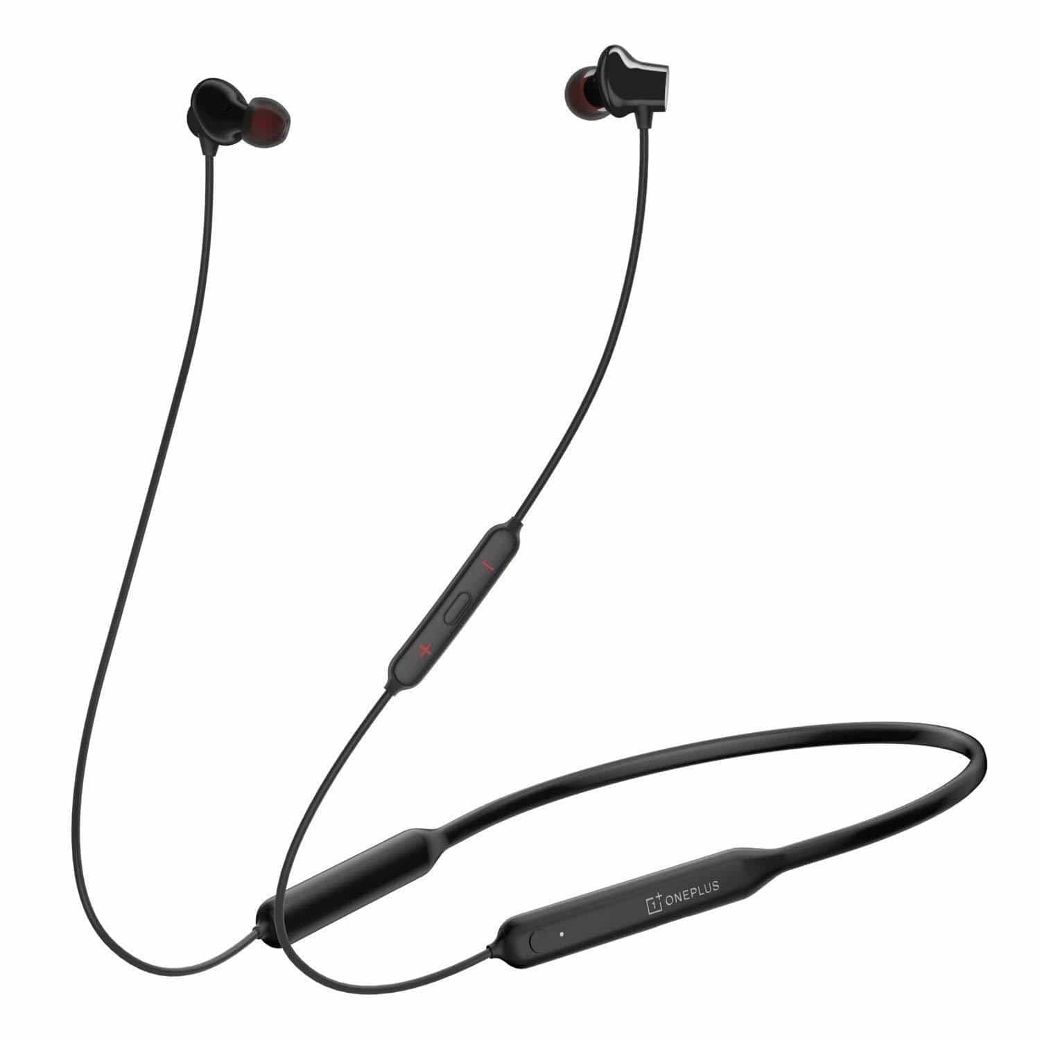 OnePlus Bullets Wireless Z in-Ear Bluetooth Earphones with Mic (Black)-Wireless Earphone-dealsplant