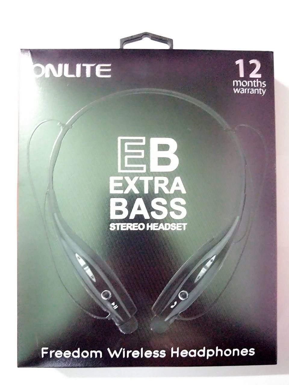 ONLITE HP10 Bluetooth Neckband Stereo Headset with Vibrating Alert Superior Bass-Bluetooth Headsets-dealsplant