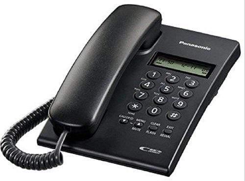Panasonic KX-TSC60SXB Corded Phone with Caller ID-Corded Phones-dealsplant