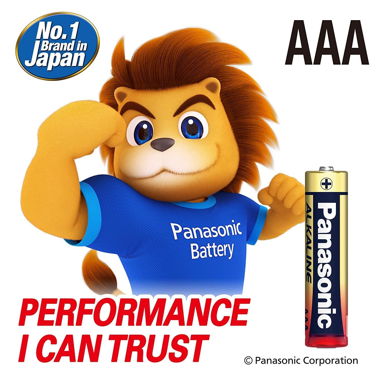 Panasonic Alkaline AAA Batteries, Pack of 4-General Purpose Batteries-dealsplant