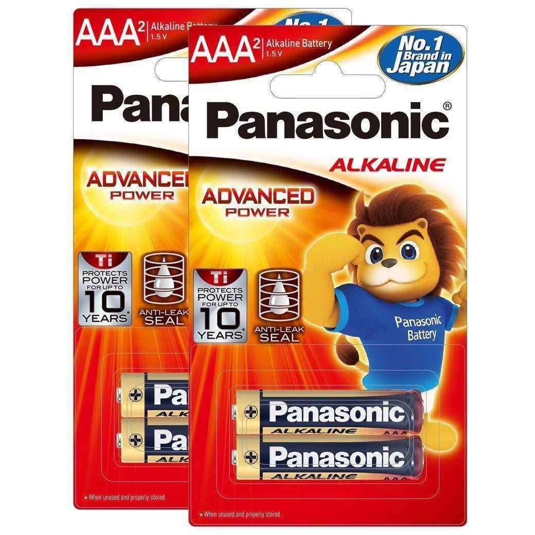 Panasonic Alkaline AAA Batteries, Pack of 4-General Purpose Batteries-dealsplant