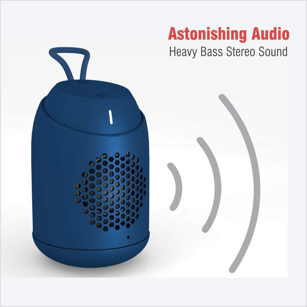 Pebble BassX Aqua IPX7 Waterproof Bluetooth Speaker-Bluetooth Speakers-dealsplant