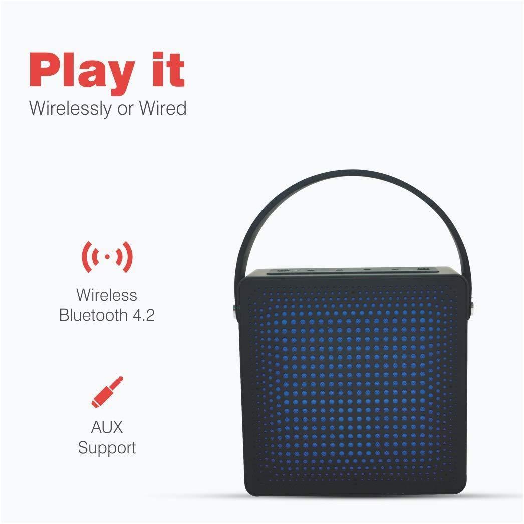 Pebble BassX Extreme - Heavy Bass Stereo Sound Splashproof Bluetooth Speaker-Bluetooth Speakers-dealsplant