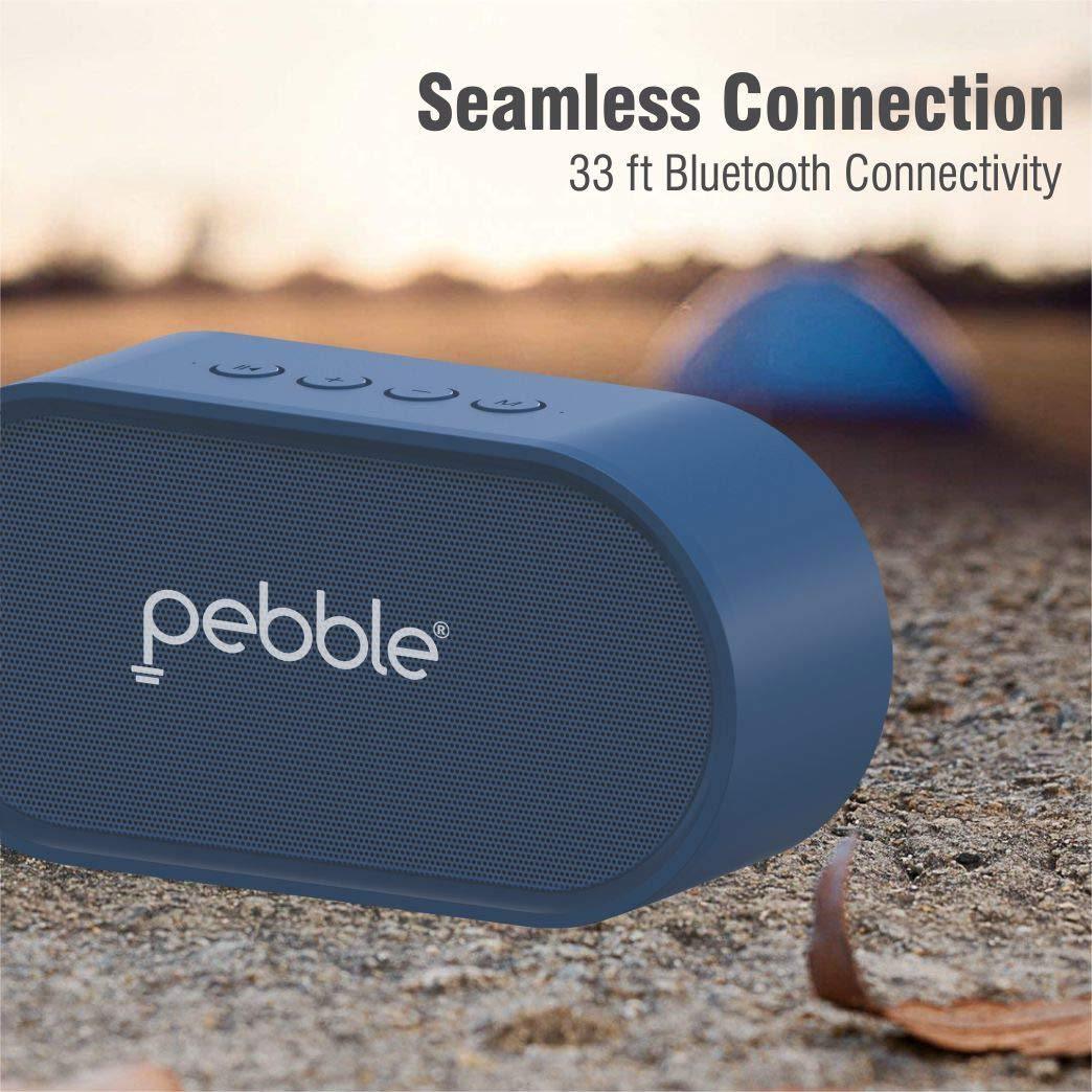 Pebble BassX Prime - Bluetooth Speaker with Heavy Bass Stereo Sound & Built-in Mic-Bluetooth Speakers-dealsplant